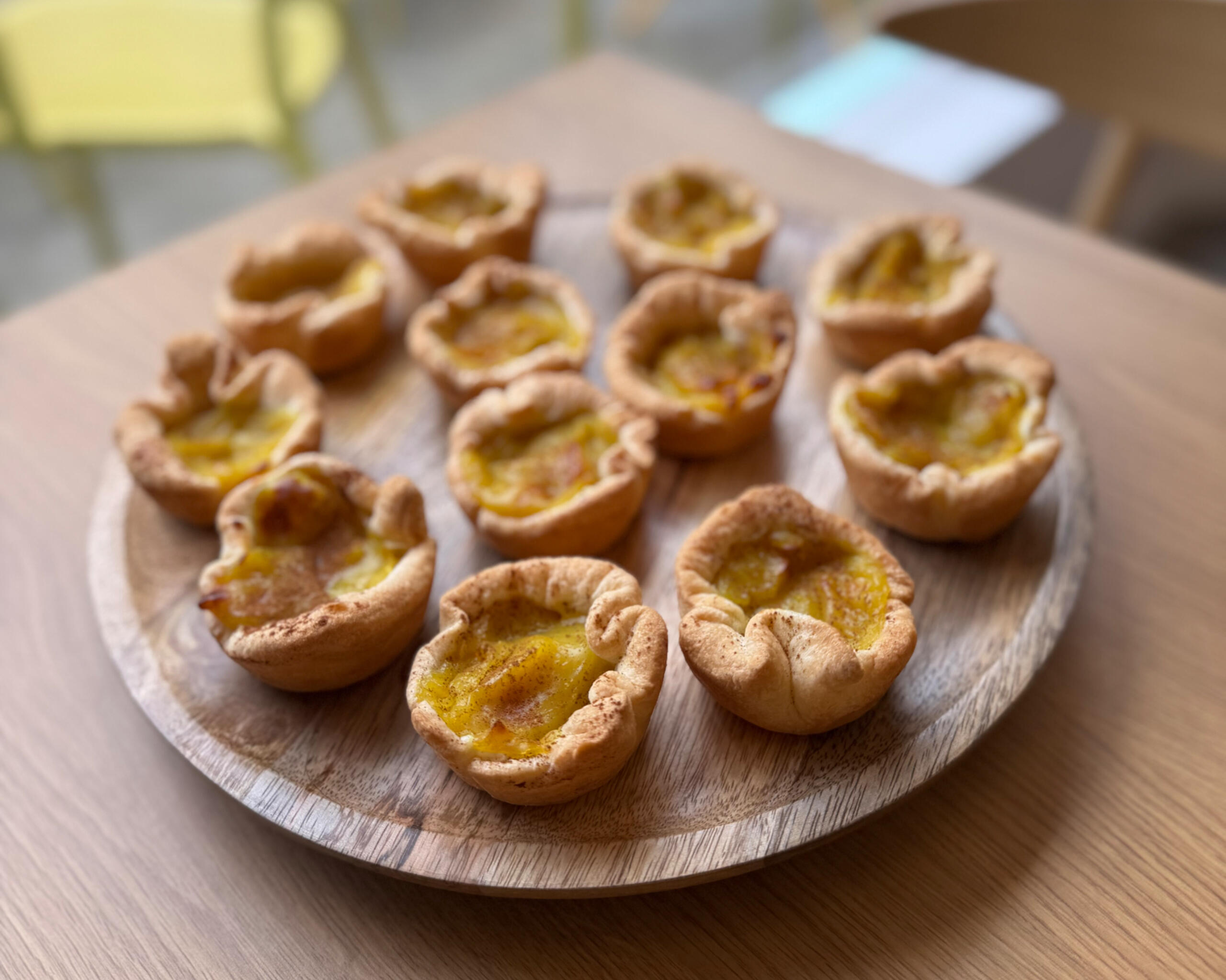 Portuguese custard tarts